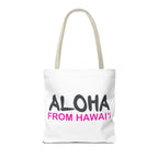 Pink Fury Island Tote Bag 🌺👜🌴