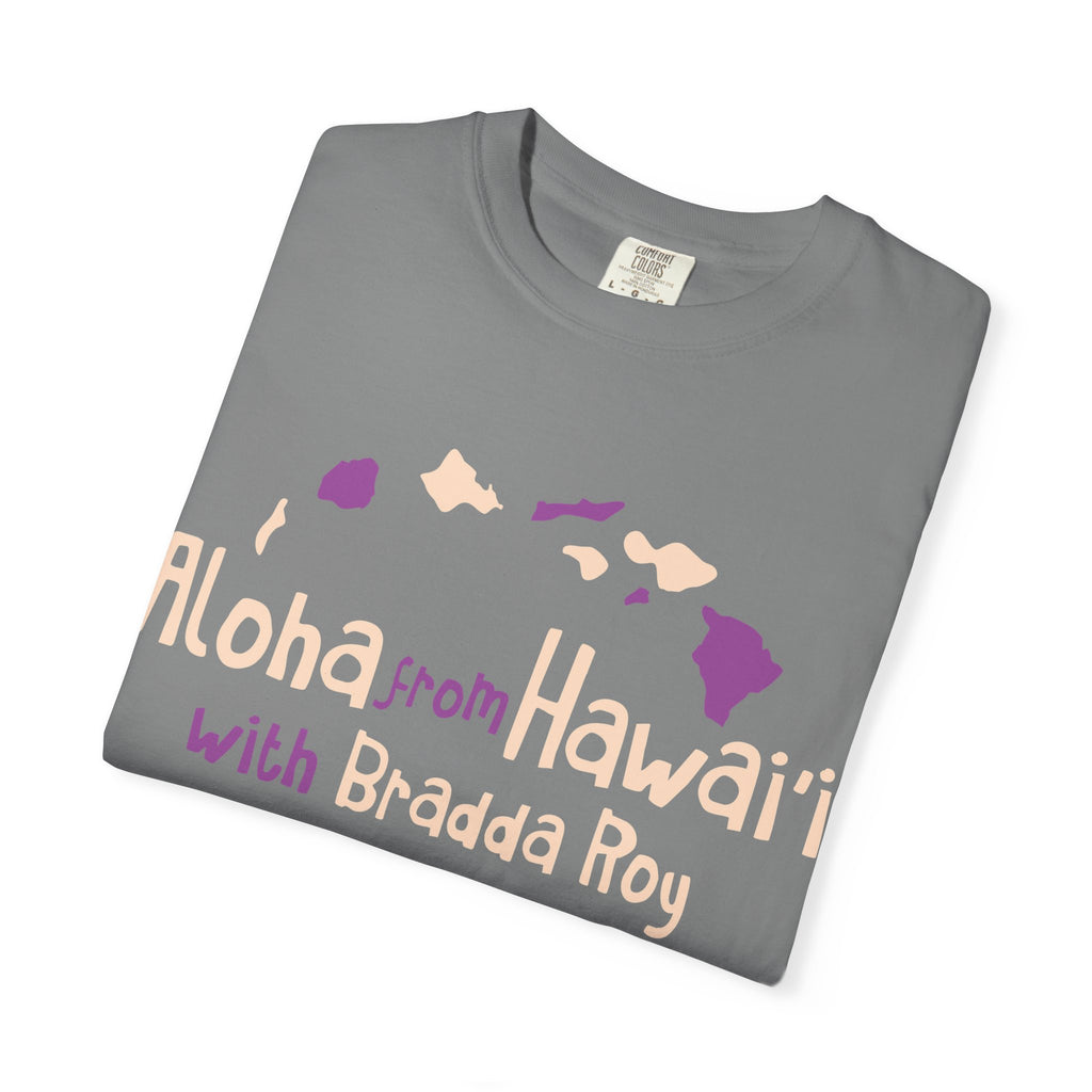 Hawaiian Island Garment-Dyed T-Shirt 🌴👕🌺
