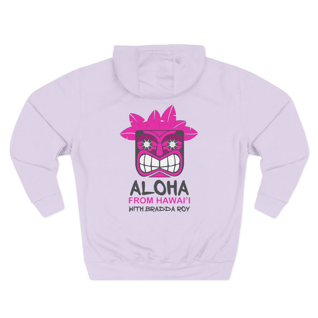 Aloha Tiki Fleece Hoodie 🗿🔥🌺