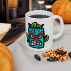 Bradda Roy Tiki Warrior Mug ☕🗿⚡