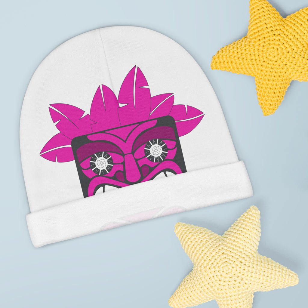 Tiki Baby Beanie 🌺🍼🌴