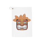 Tiki Golf Towel 🏌️‍♂️🗿🌺