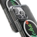 Magnetic Clear Impact iPhone Case 🌺📱🌊