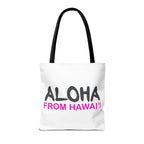 Pink Fury Island Tote Bag 🌺👜🌴