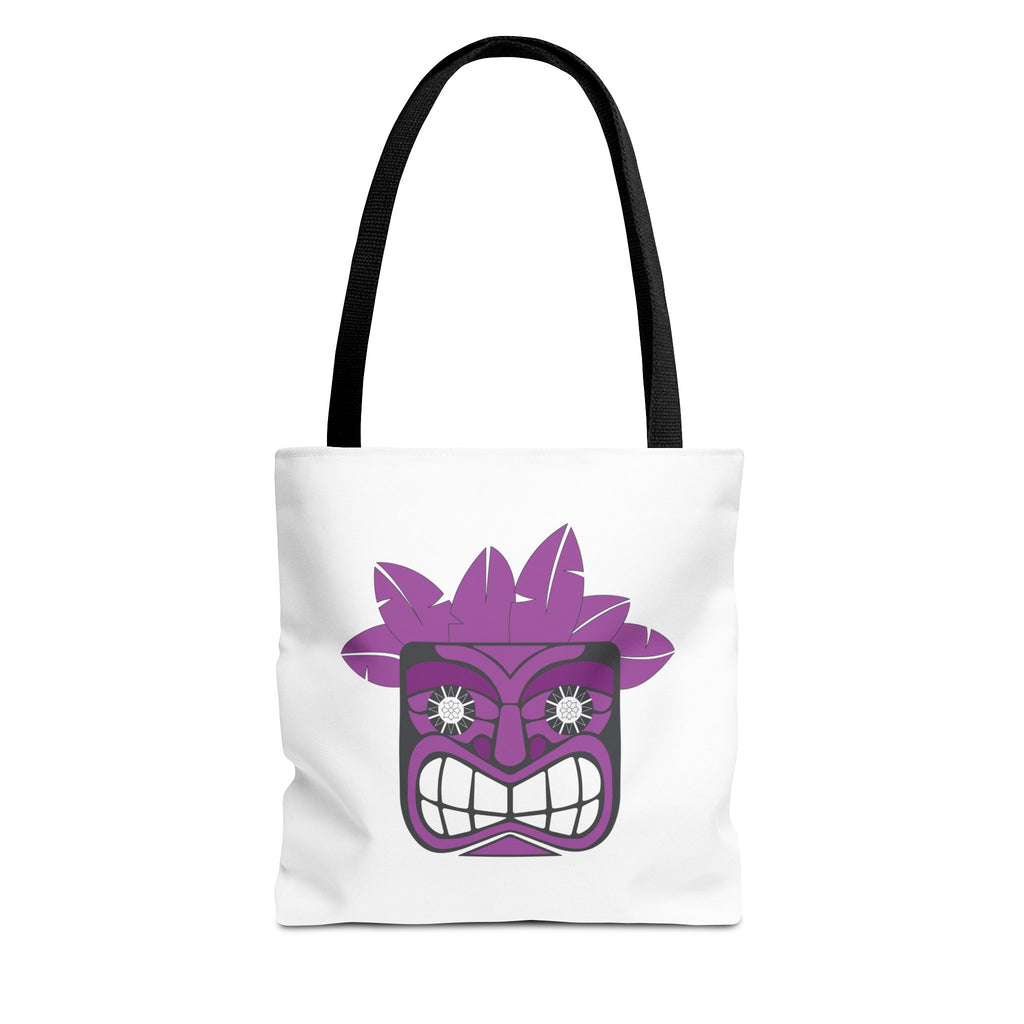 Mischief Maker Tiki – Purple Tote Bag 🌺👜🌴