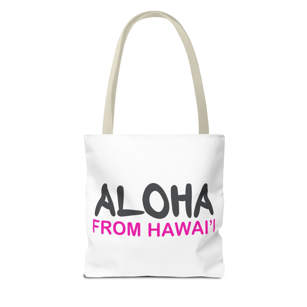 Pink Fury Island Tote Bag 🌺👜🌴