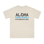 Aloha Tiki Cotton Unisex T-Shirt 🗿🌱🌺