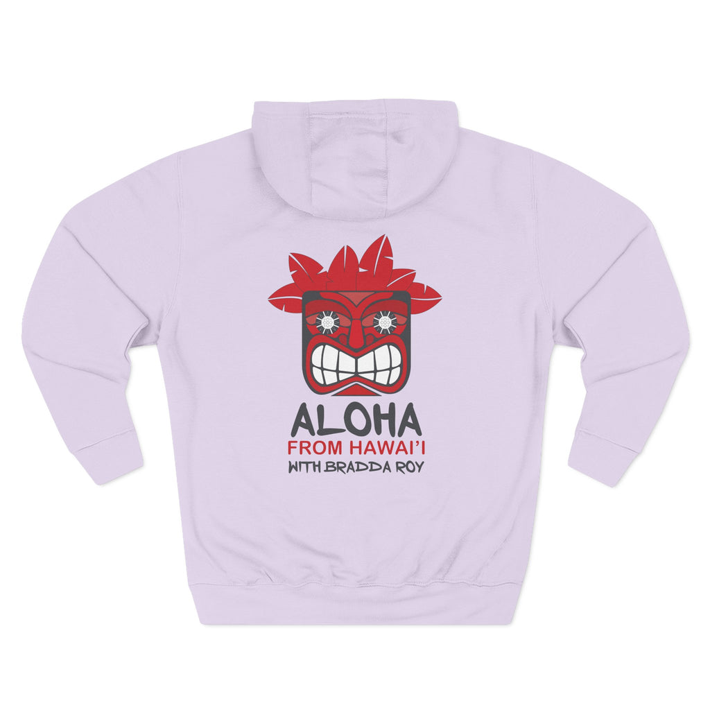 Aloha Tiki Fleece Hoodie 🗿🔥🌺