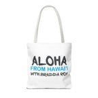 Blue Hawai'i Tiki Tote Bag 🌺👜🌴
