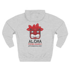 Aloha Tiki Fleece Hoodie 🗿🔥🌺