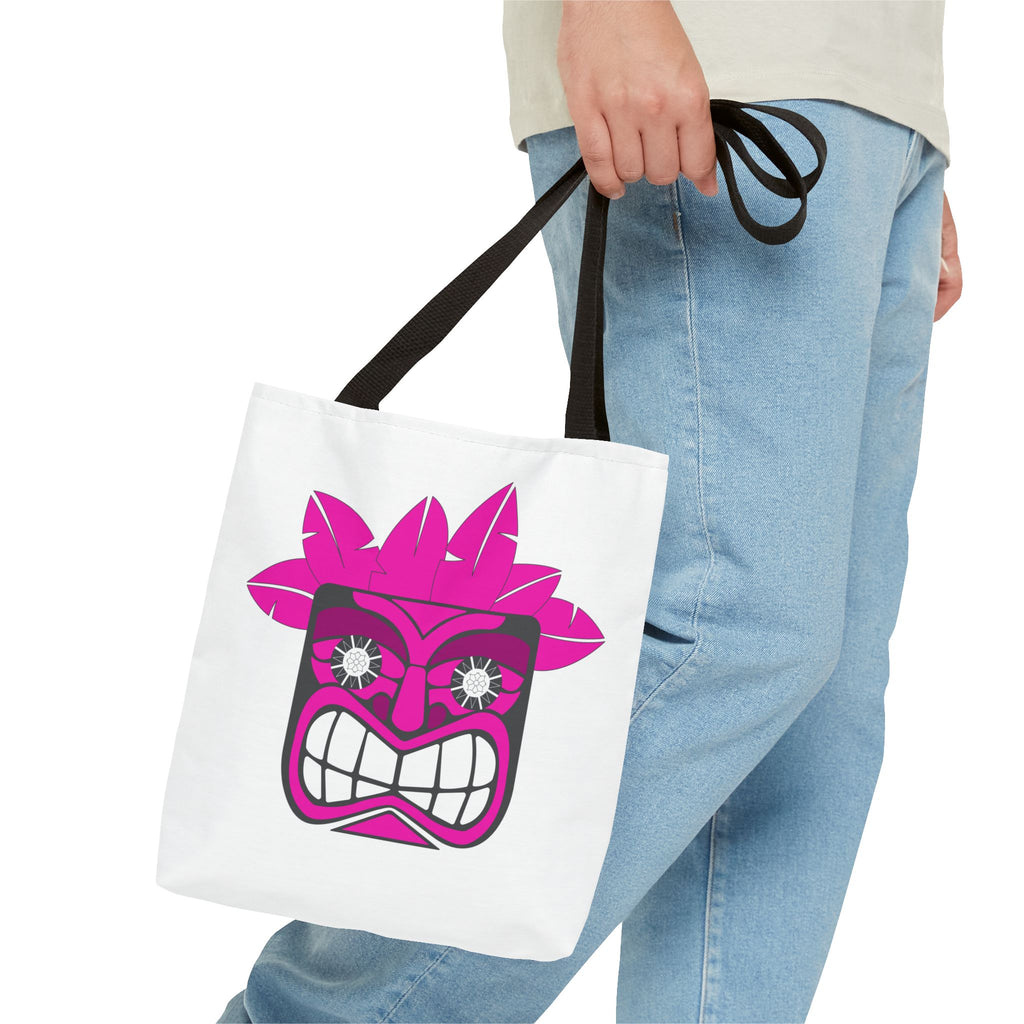 Pink Fury Island Tote Bag 🌺👜🌴