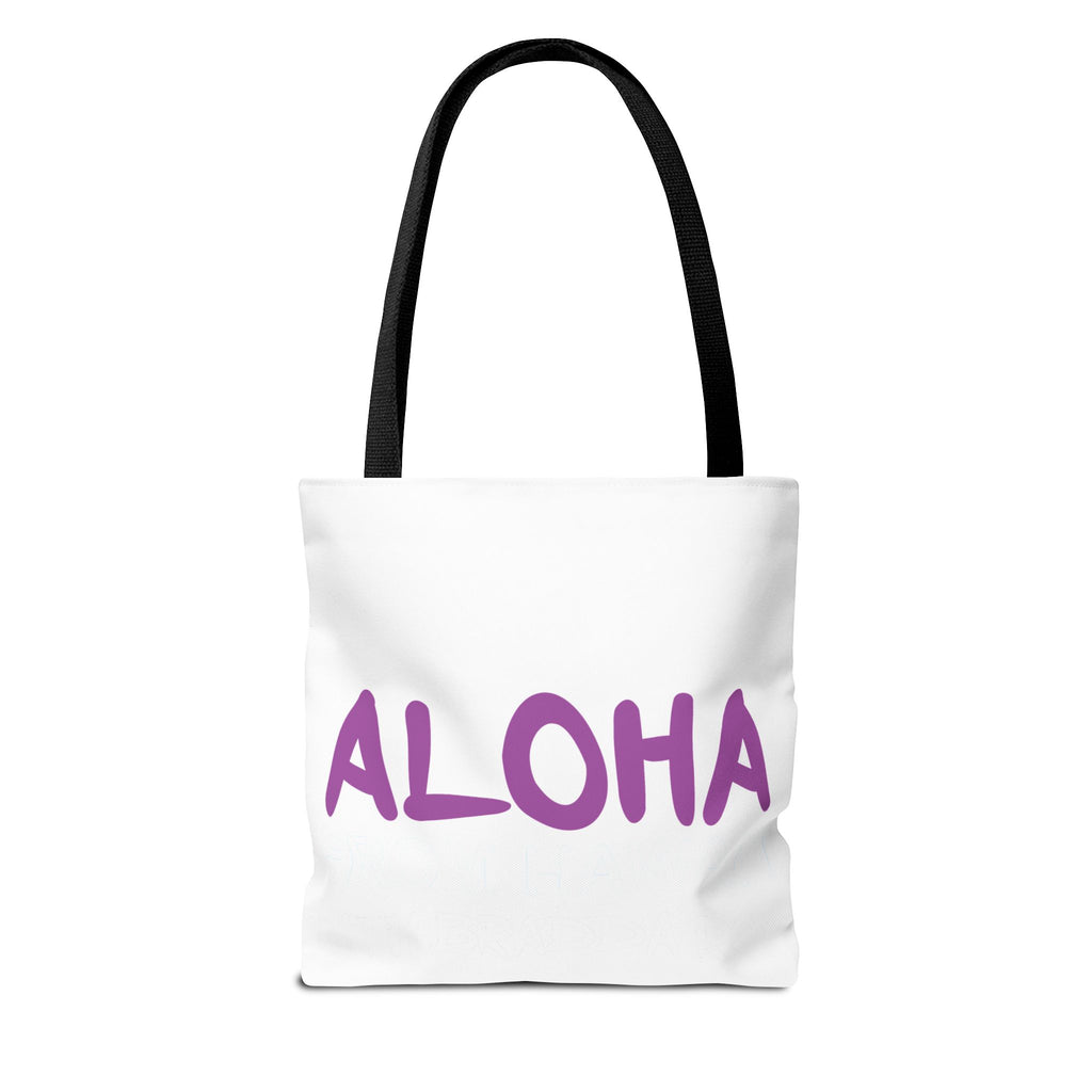 Mischief Maker Tiki – Purple Tote Bag 🌺👜🌴