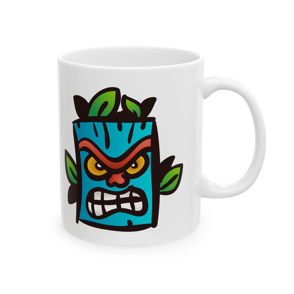 Bradda Roy Tiki Warrior Mug ☕🗿⚡