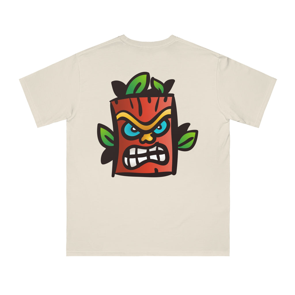 Tiki Organic Cotton T-Shirt 🗿🌱🌺