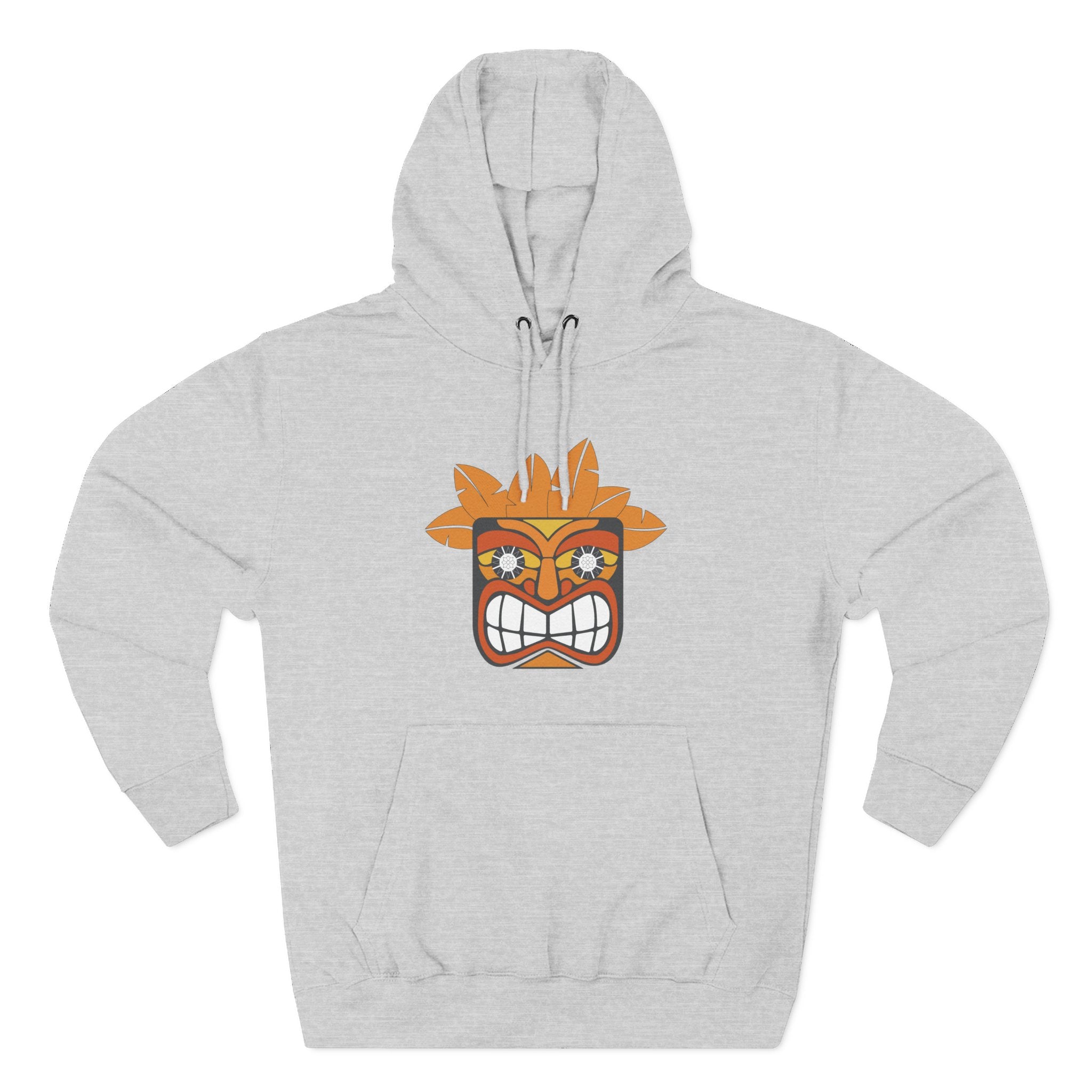Aloha Tiki Fleece Hoodie 🗿🌺🔥
