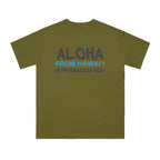 Aloha Tiki Cotton Unisex T-Shirt 🗿🌱🌺