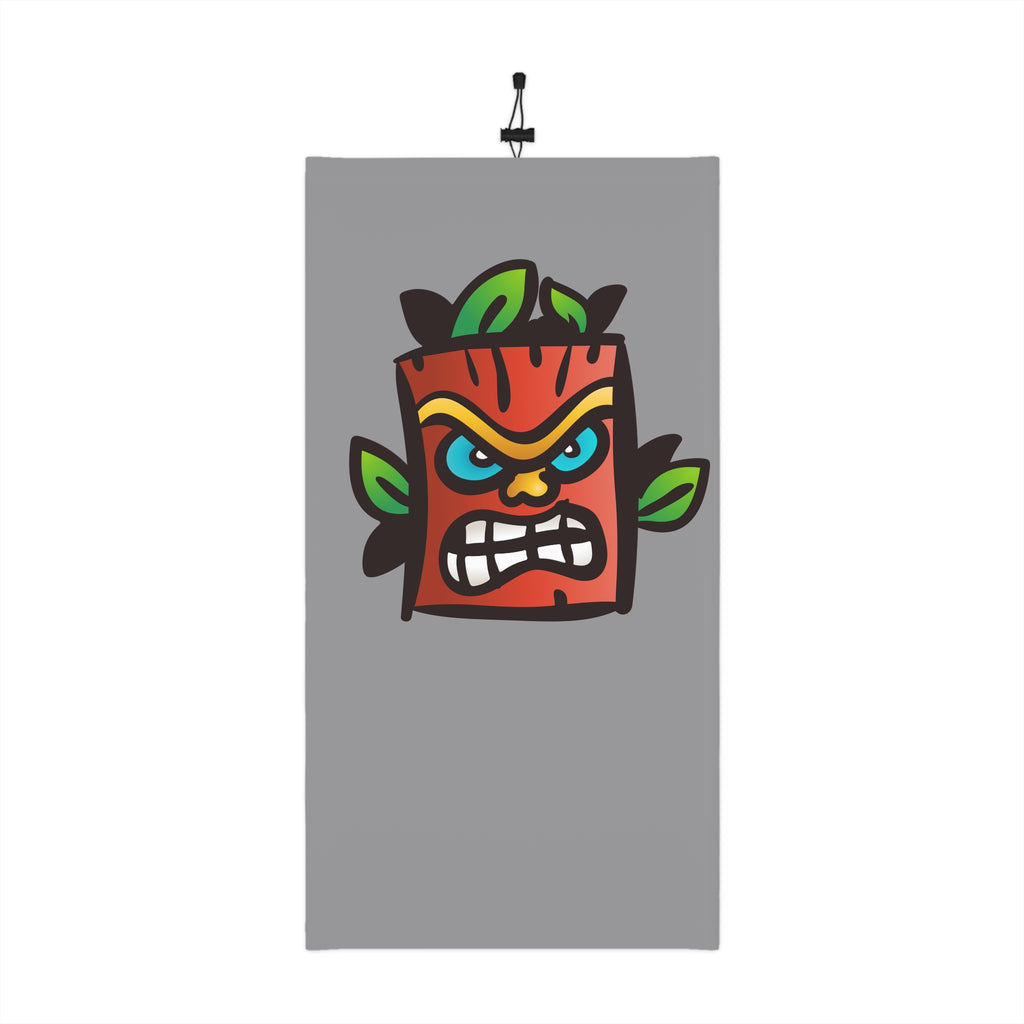 Tiki Neck Gaiter with Drawstring 🗿❄️🌺