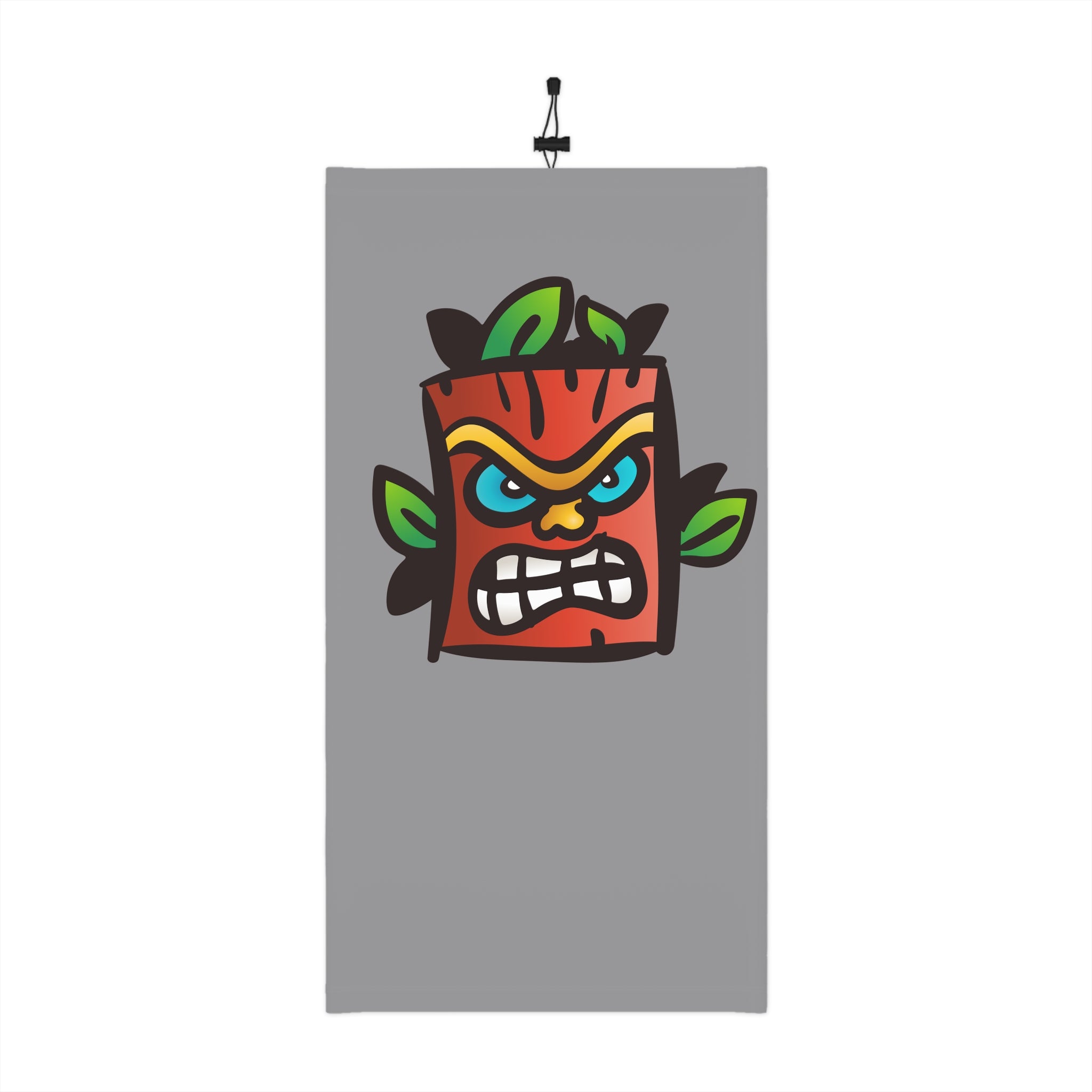 Tiki Neck Gaiter with Drawstring 🗿❄️🌺