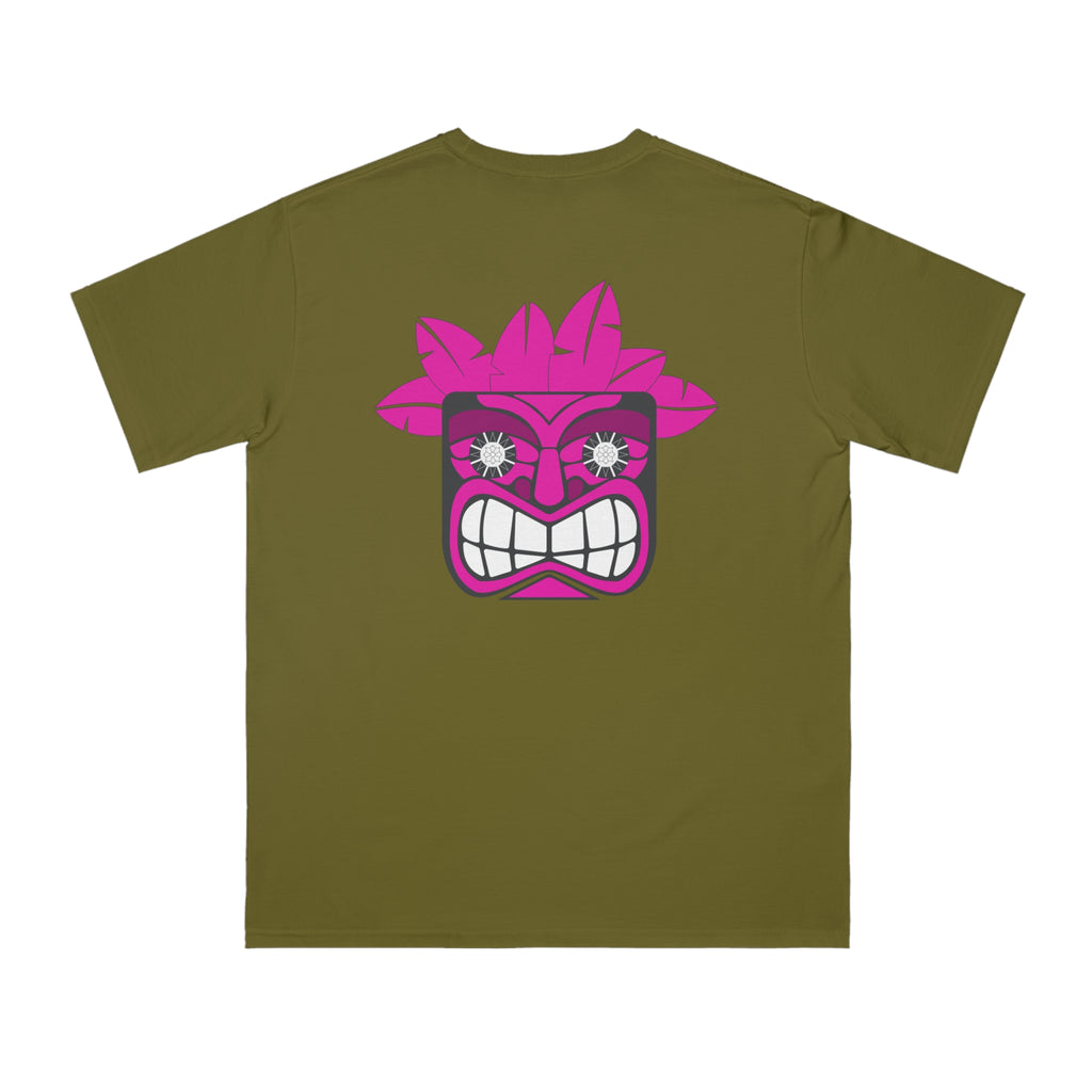 Tiki Organic Cotton T-Shirt 🗿🌱🌺