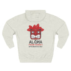 Aloha Tiki Fleece Hoodie 🗿🔥🌺