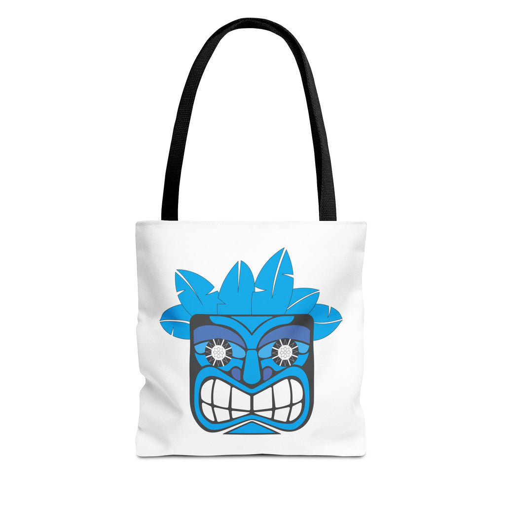 Blue Hawai'i Tiki Tote Bag 🌺👜🌴