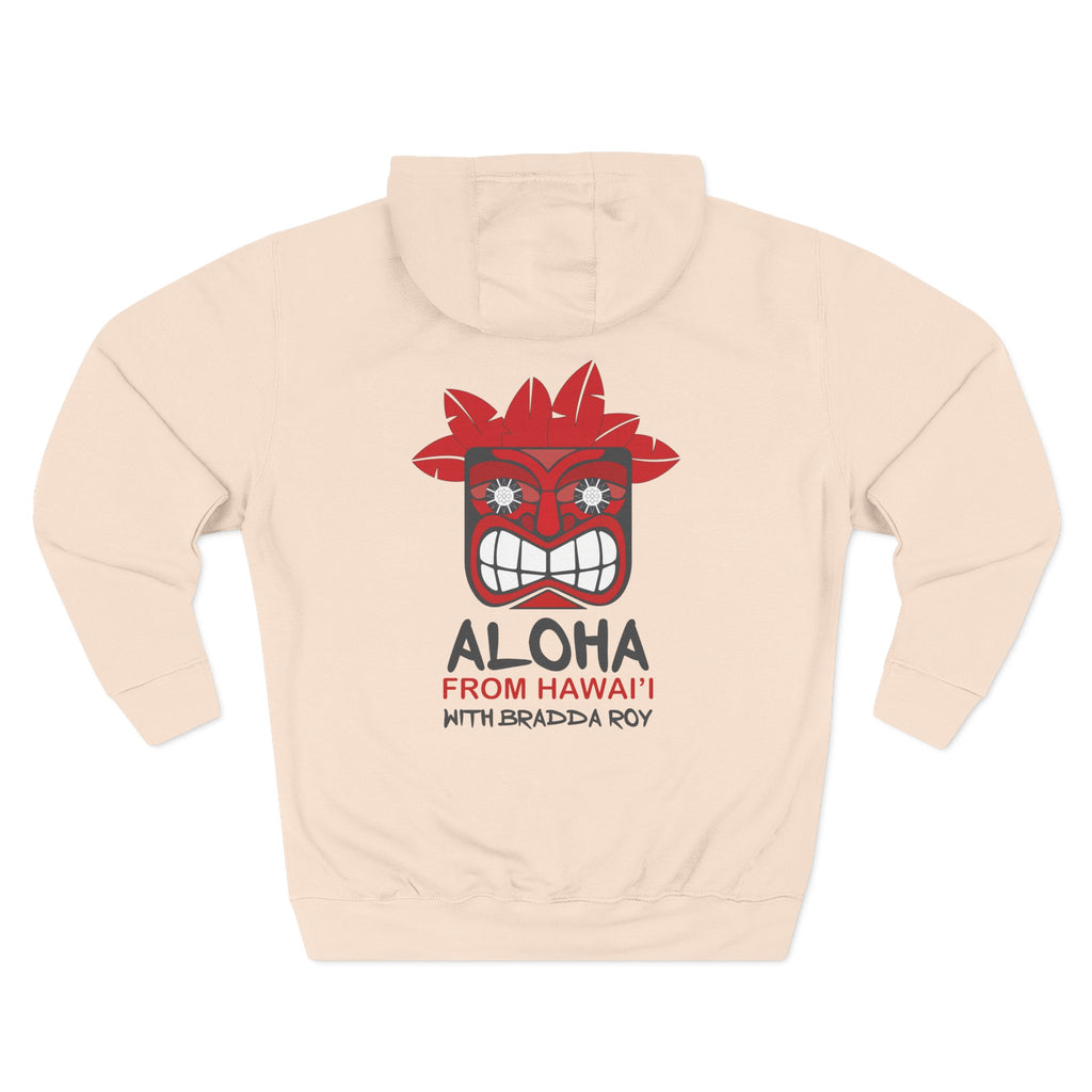Aloha Tiki Fleece Hoodie 🗿🔥🌺