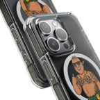 Bradda Roy Magnetic Clear Impact iPhone Case 🌺📱🌊