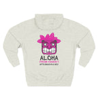 Aloha Tiki Fleece Hoodie 🗿🔥🌺