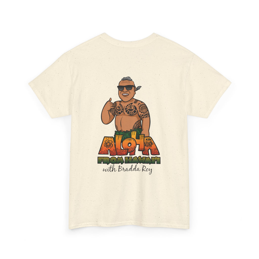 Bradda Roy Retro Unisex Heavy Cotton Tee 🌴🌺🍹