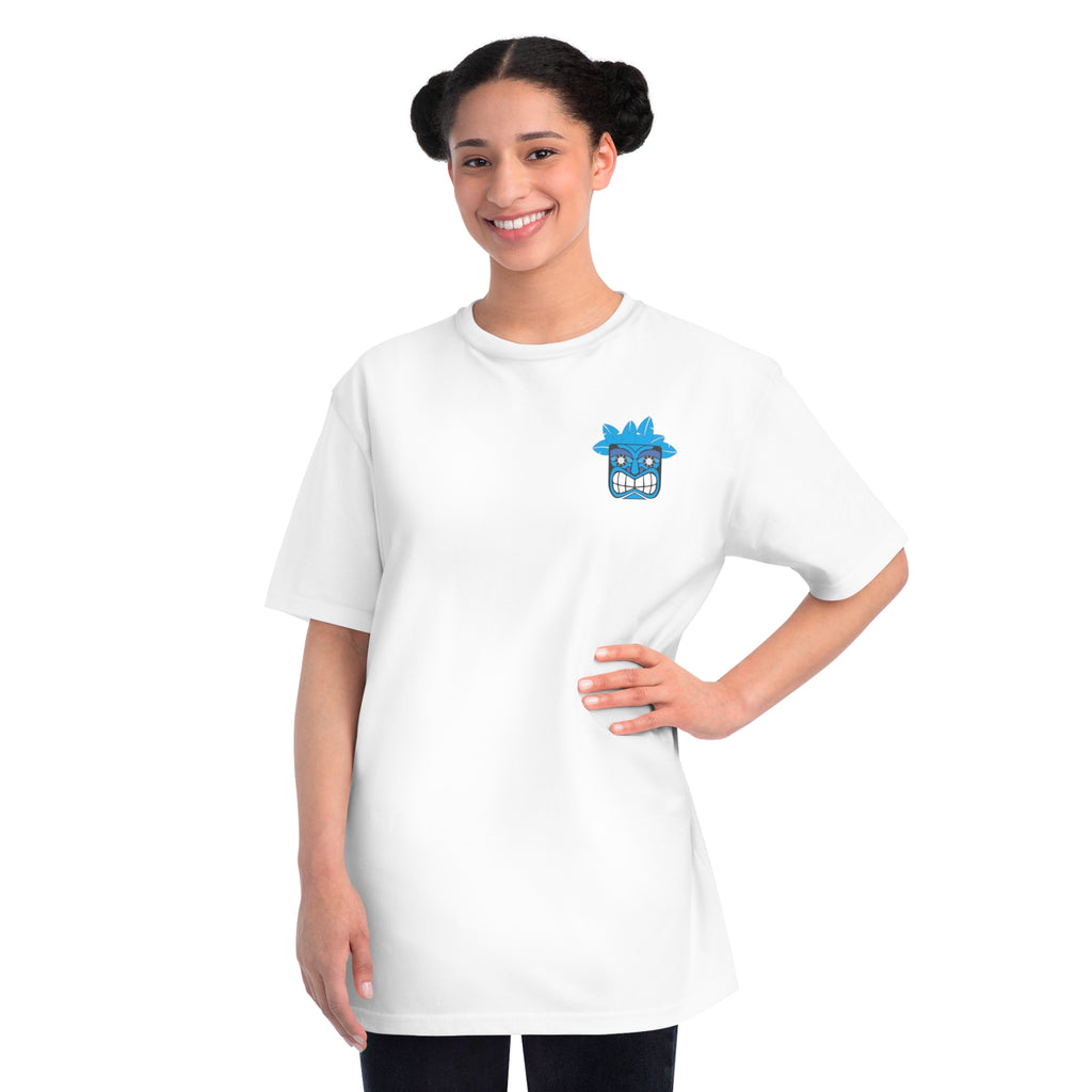 Aloha Tiki Cotton Unisex T-Shirt 🗿🌱🌺