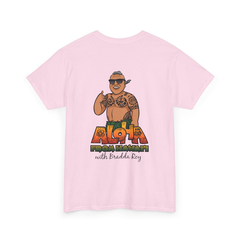 Bradda Roy Retro Unisex Heavy Cotton Tee 🌴🌺🍹