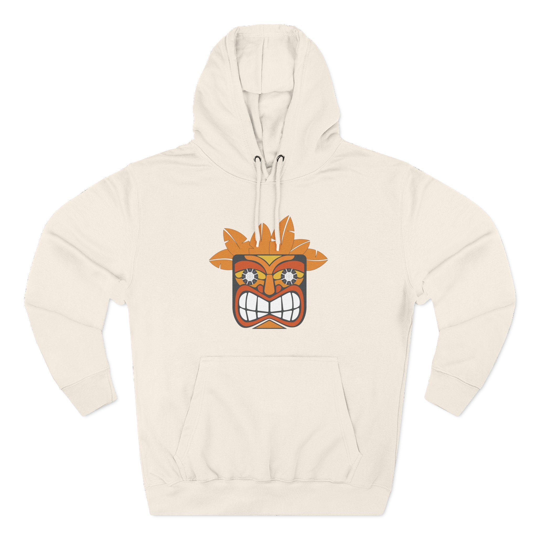 Aloha Tiki Fleece Hoodie 🗿🌺🔥
