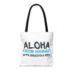 Blue Hawai'i Tiki Tote Bag 🌺👜🌴
