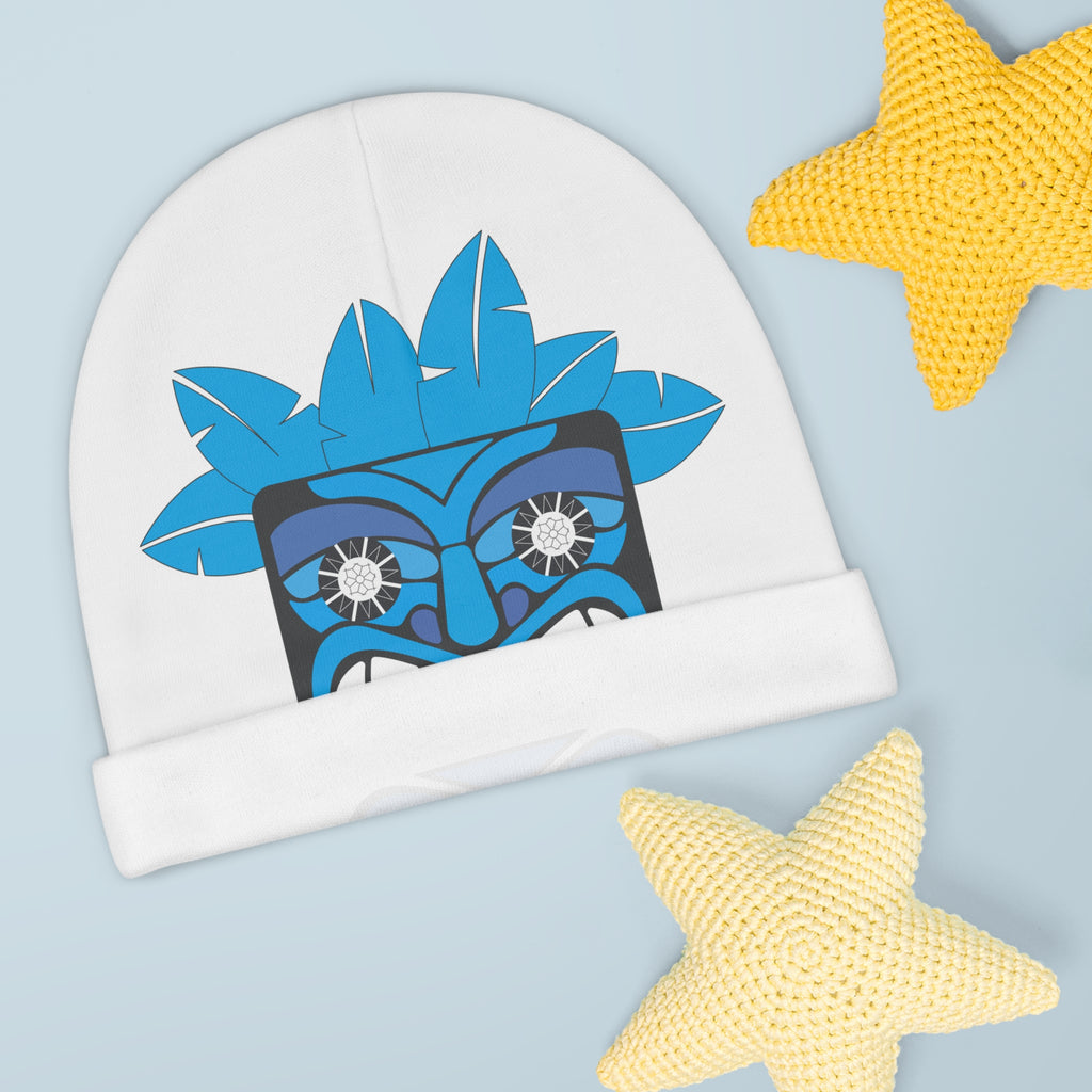 Tiki Baby Beanie 🌺🍼🌴