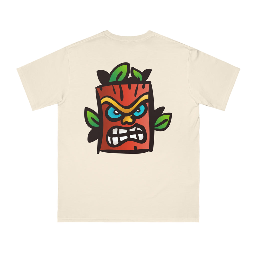 Tiki Organic Cotton T-Shirt 🗿🌱🌺