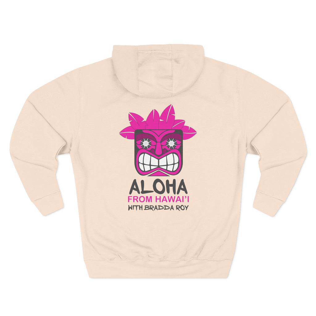 Aloha Tiki Fleece Hoodie 🗿🔥🌺