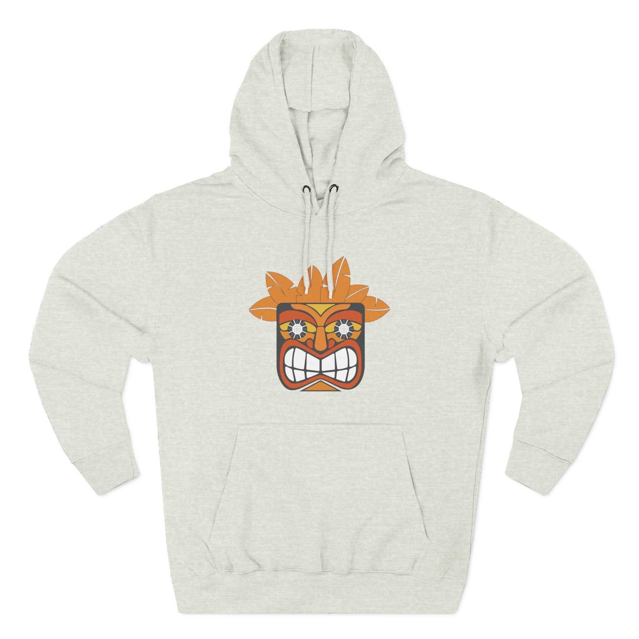 Aloha Tiki Fleece Hoodie 🗿🌺🔥