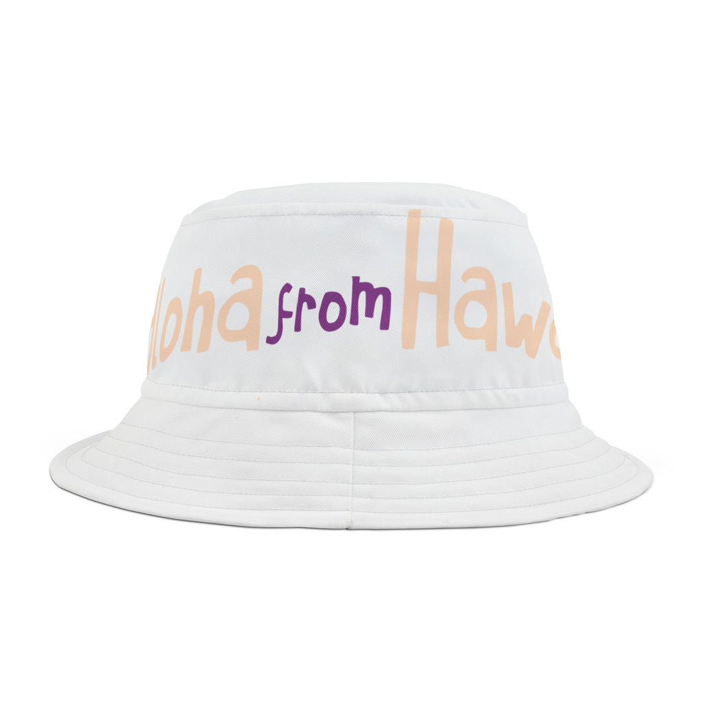 Aloha from Hawai‘i Bucket Hat 🧢🌺☀️