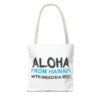 Blue Hawai'i Tiki Tote Bag 🌺👜🌴