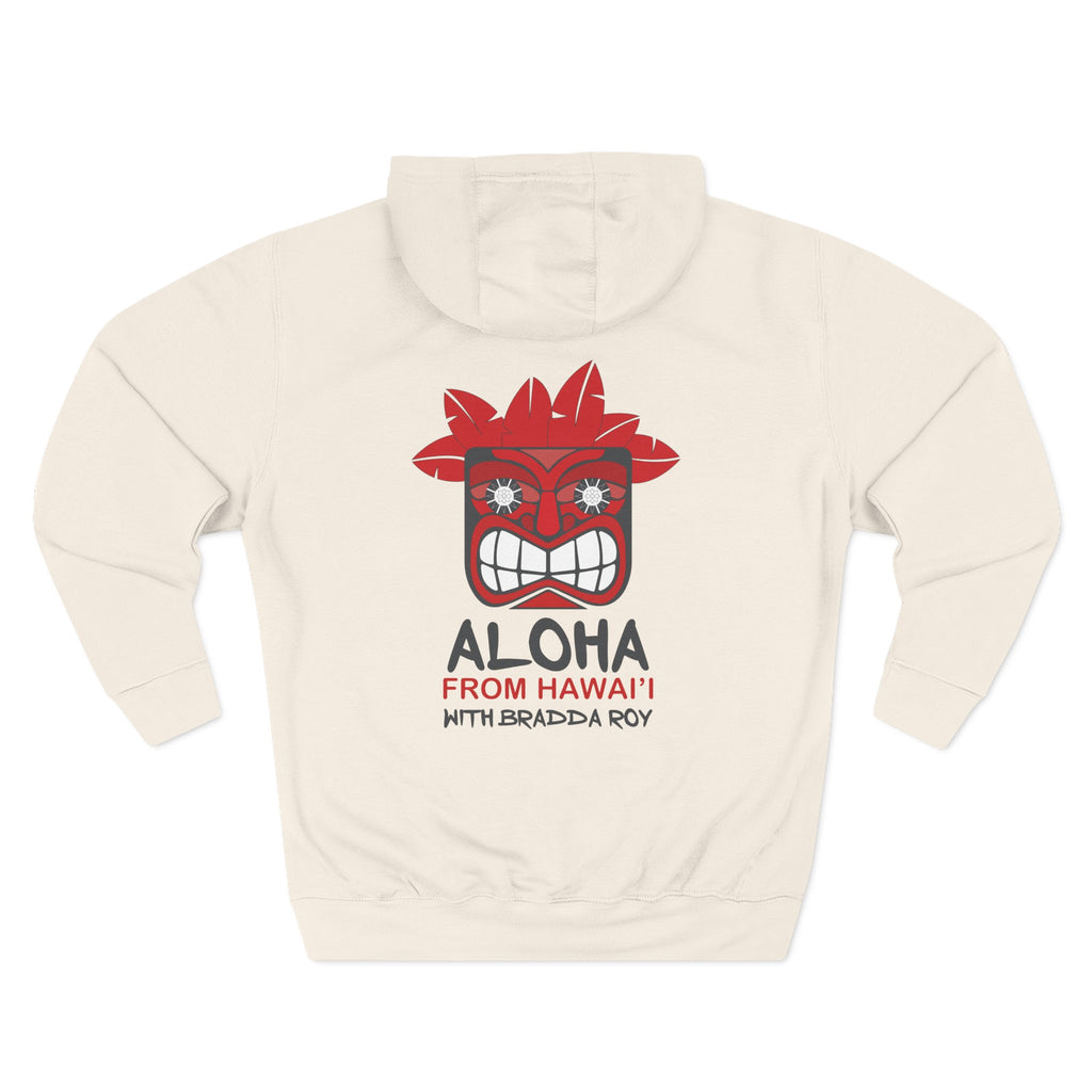 Aloha Tiki Fleece Hoodie 🗿🔥🌺