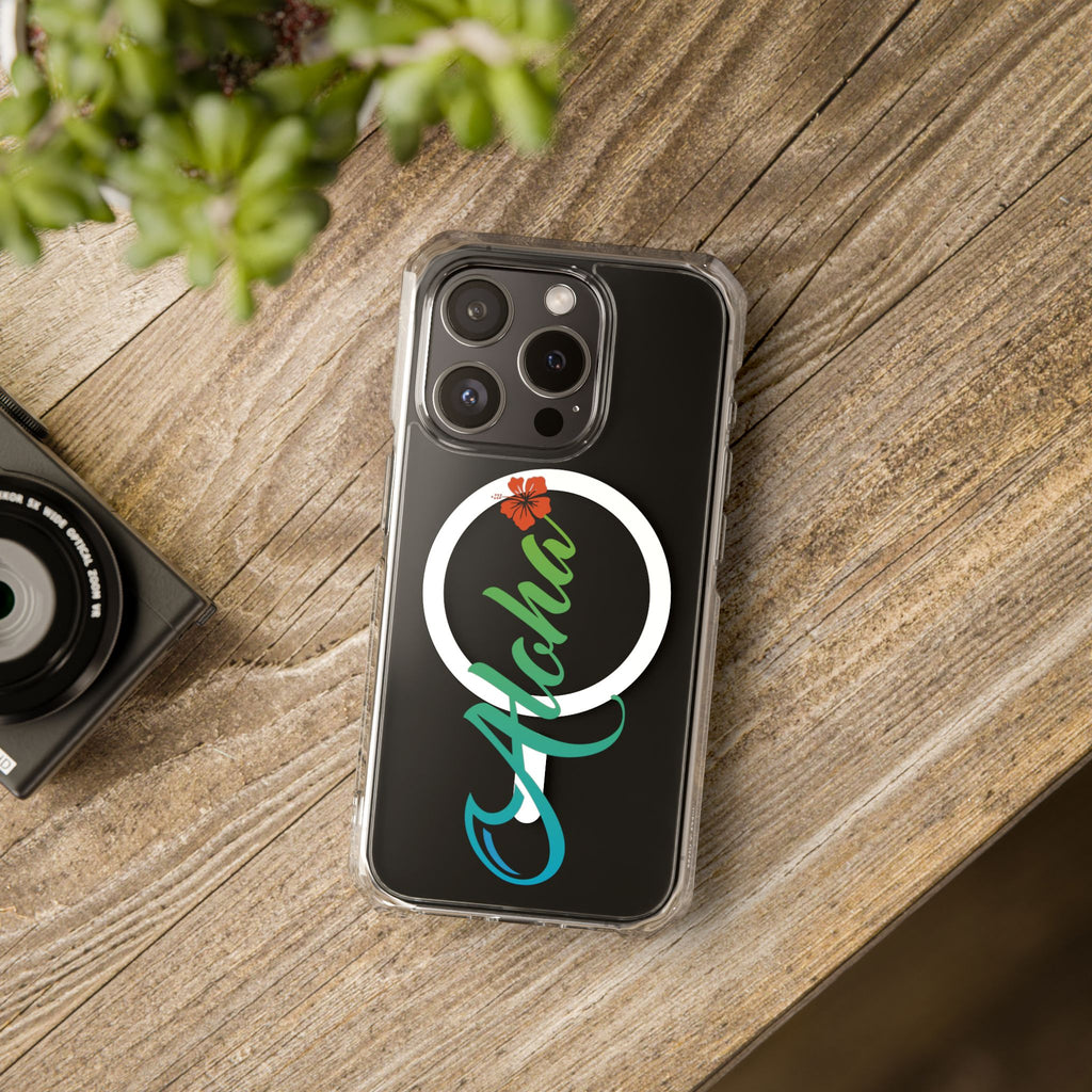 Magnetic Clear Impact iPhone Case 🌺📱🌊