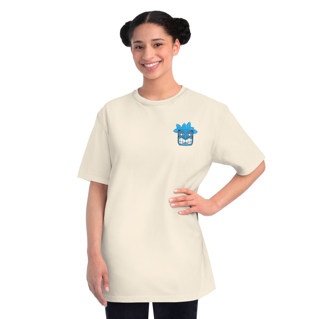 Aloha Tiki Cotton Unisex T-Shirt 🗿🌱🌺