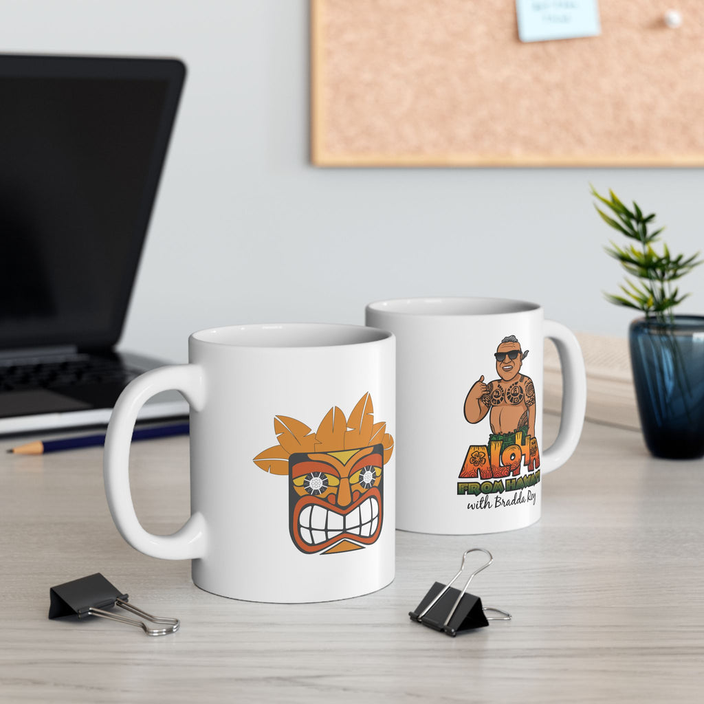 Bradda Roy Ceramic Mug ☕🎉🌺