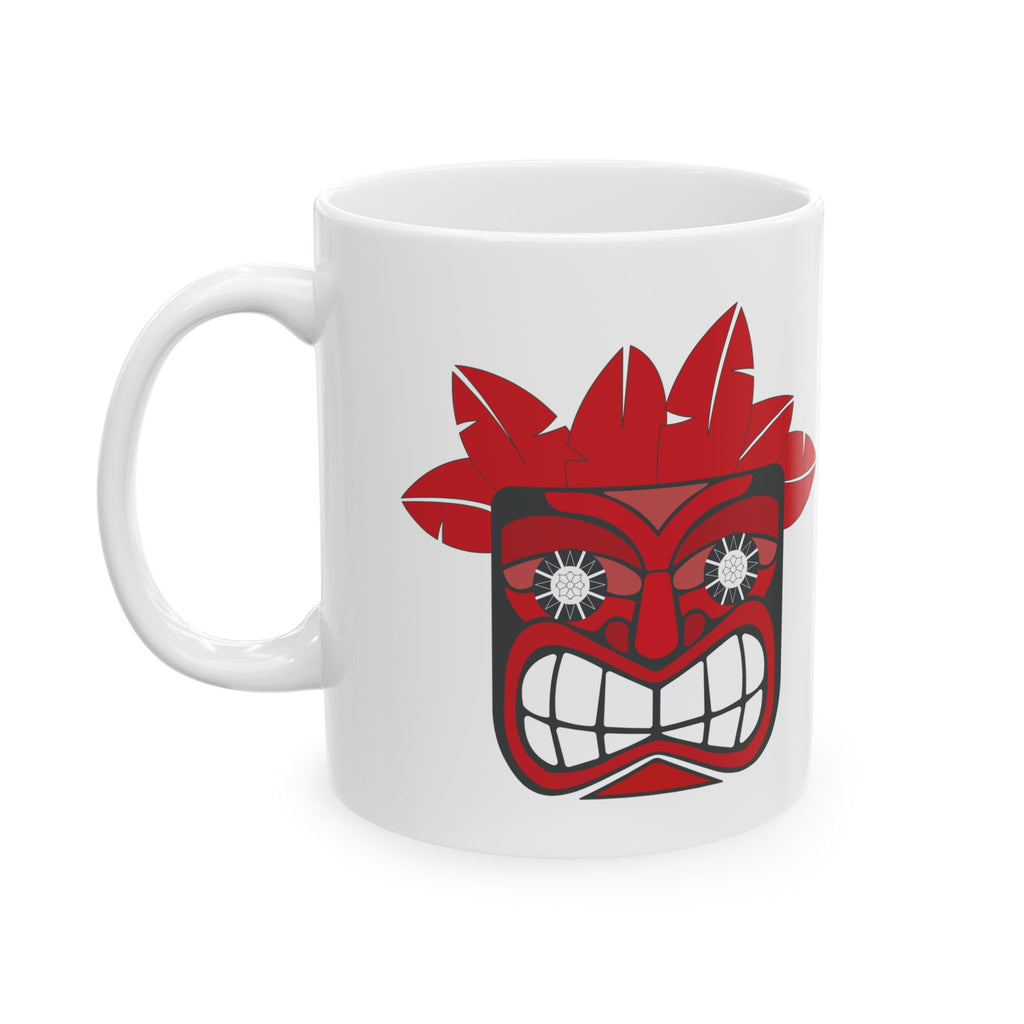 Bradda Roy Tiki Ceramic Mug ☕🎉🌺