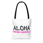 Pink Fury Island Tote Bag 🌺👜🌴