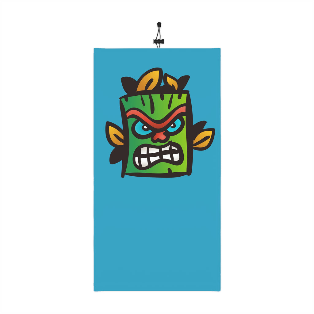 Tiki Neck Gaiter with Drawstring 🗿❄️🌺