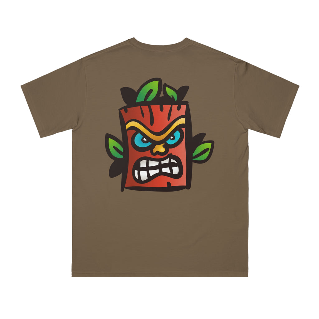 Tiki Organic Cotton T-Shirt 🗿🌱🌺