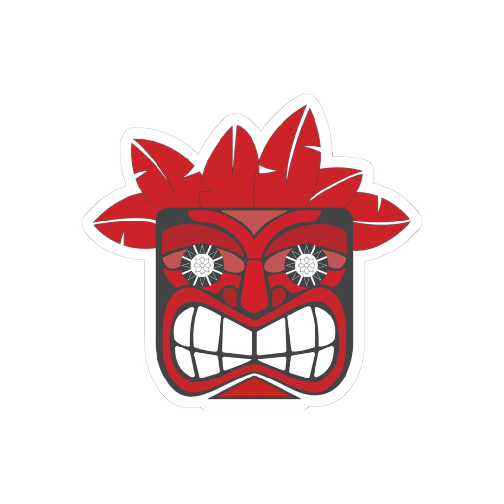 🌺🔥 Red Lava Tiki