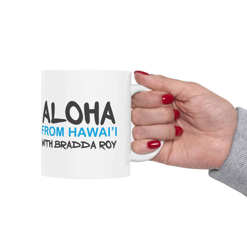 Bradda Roy Tiki Ceramic Mug ☕🎉🌺