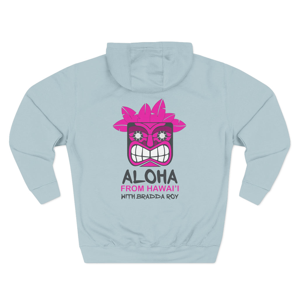 Aloha Tiki Fleece Hoodie 🗿🔥🌺